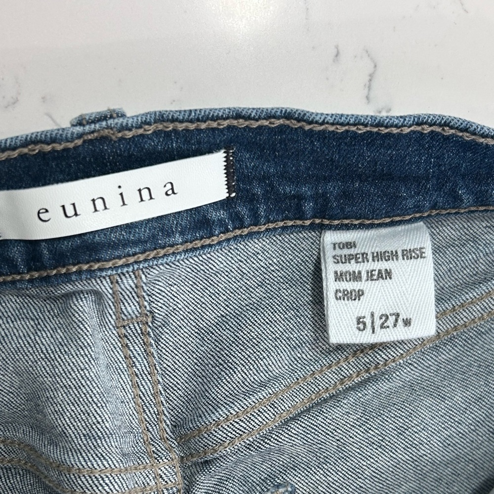 ❥𝐞𝐮𝐧𝐢𝐧𝐚: Tobi Super High Rise Mom Jean Crop - Picture 6 of 8